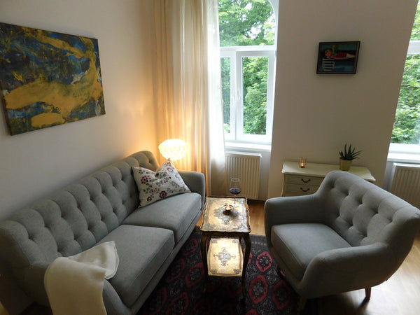 The small studio is located in the 2nd district at the Prater. It was completely  quiet, whole studio 