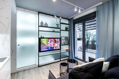 Featuring accommodation with free WiFi, air conditioning and flat-screen TV, Dow Athens, Greece Downtown Boutique Apartments 403 Entire condo vacation rental 41516072