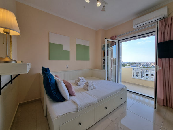 The apartment is located near the high way and in a sort distance (5min) from th Heraklion, Greece Elegant and cosy room Private room in rental unit vacation rental 20832256