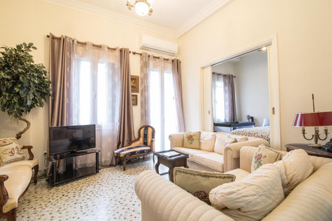 Α  cosy  spacious apartment of 80 sq.m. in the center of  Koukaki  close to the  Palaio Faliro, Greece koukaki traditional apartment Entire rental unit vacation rental 24459446