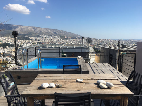 The apartment is 56 m2, is located in Kolonaki, in the edge of Lyccabetus hill a GR Elegant apartment  in Kolonaki with private pool Entire rental unit vacation rental 18193204