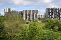 From one of the 2 balconies you have a view to the beautiful Royal Golf Club and Copenhagen, Denmark Apartment with a view Entire rental unit vacation rental 34987082