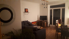 The bedroom rented includes a double bed and a big wardrobe and is located at th Etterbeek, Belgium Bedroom in appartment with terrasse in Septhanie Private room in rental unit vacation rental 46051187