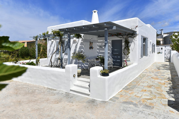 This cozy just fully renovated independent house at  the most picturesque fisher Paros, Greece To Patriko (Sea Front Traditional Family House) Cycladic home vacation rental 13858794