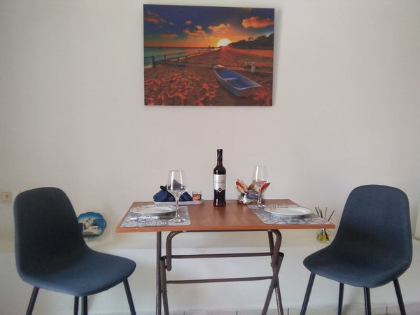 Τhis apartment is located on the center of Chania. It is spacious and quiet for  Chania, Greece Blue cozy apartment Entire condo vacation rental 676839074634219825