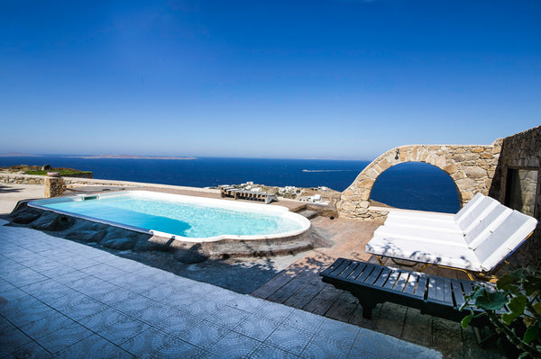 Villa Clio!<br />Amazing view of Aegean Sea and islands Delos, Tinos, Paros, Nax  Villa Clio! Amazing view of Aegean Sea and Islands Cycladic home vacation rental 37224654
