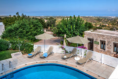 Only a short drive from beautiful sandy beaches and watersports facilities, this Chania, Greece Cozy sea view villa perched on the hillside Entire home vacation rental 53224930