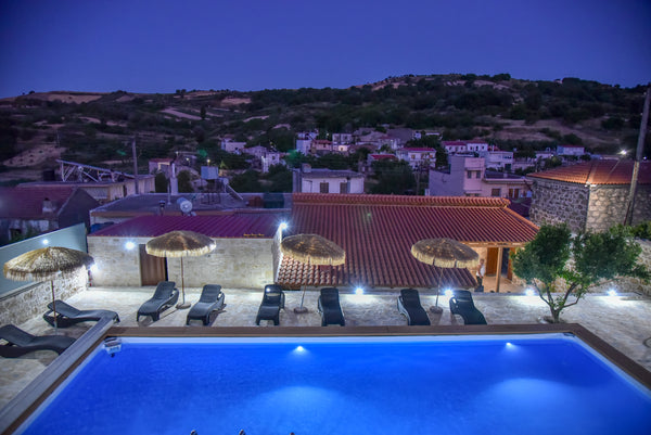 The villa is offers an outdoor swimming pool, lounge and barbecue facilities. Th Agia Varvara, Greece Villa Tzoulakis 4Season Entire villa vacation rental 52763270