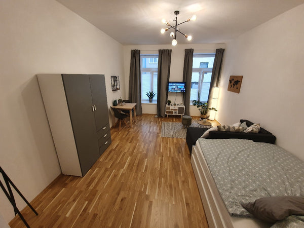 In the middle of the 17th district you can expect a quiet, bright studio apartme Vienna, Austria Vienna City Diamond - Central studio incl. parking Entire condo vacation rental 49978780
