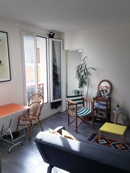 Bonjour! A deux pas du métro, à 50m du canal de l'Oucq, à 150m du Parc de La Vil Paris, France Un deux pièces lumineux à Paris Entire rental unit vacation rental 20826592