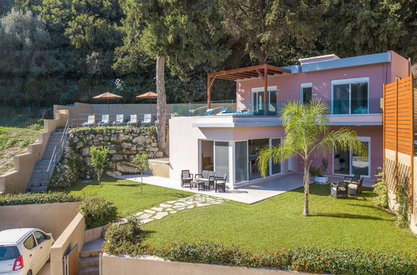 New modern Villa with 160 sqm built up area in unique location, Private Pool . 4  Louloudi Hills Koskinou Villa II. Entire villa vacation rental 32540055