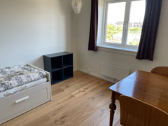 Spacious room with a work/dining table. Great view over the area. Lot space for  Copenhagen, Denmark Spacious room in Copenhagen Private room in condo vacation rental 669209504751805945