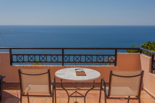 The family-run Elgini Studios lies on a hill, 900m from the sea. The 5 studios c  Εlgini studios.. gazing the sea Entire rental unit vacation rental 6907759