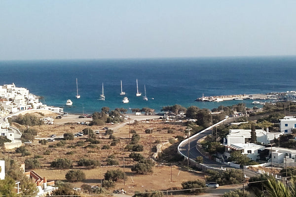 The house is 1 km from the port. The double bed can accommodate two people. Ther  COSY STUDIO IN ALOPRONOIA SIKINOS Cycladic home vacation rental 10604033