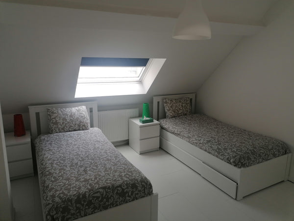 Situé au dernière étage d’une grande maison , il y a à votre disposition 2 chamb Brussels, Belgium Chambres à louer à 5min du centre ville Private room in home vacation rental 40076827