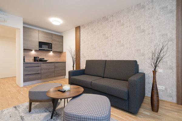 One bedroom apartment with balcony.  MyApartments - Top 17 Entire serviced apartment vacation rental 40386362