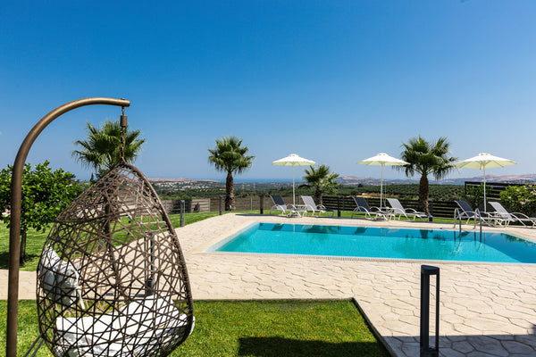 Margarites Villas - Agapi  is approved by Greek Tourism Organisation & managed b Rethimnon, Greece Panoramic Views, heated pool, barbecue &playground Entire villa vacation rental 19046437