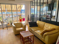 Quartier du canal de l’ourcq. Situé sur le quai de l'oise, au dernier étage avec Nogent-le-Rotrou, France Dernier étage, 60m2 + 2 terrasses, La Villette Entire rental unit vacation rental 21932576