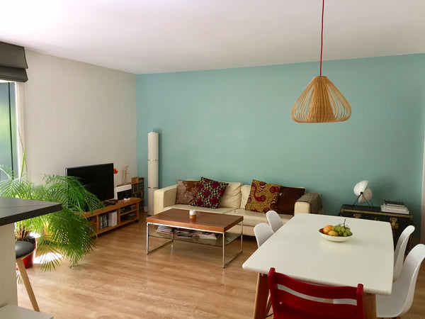 Welcome to Ménilmontant in our modern flat that of two rooms plus one corner wit Paris, France Appartement familial Ménilmontant Entire rental unit vacation rental 8449327