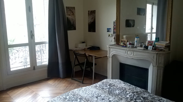 Chambre spacieuse et lumineuse, équipée d'un lit double (160x190), d'un bureau e Brie-sous-Barbezieux, France Chambre double spacieuse à Nation Private room in rental unit vacation rental 18339138