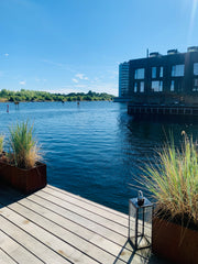 Exclusive townhouse placed in the trendy new area of Teglholmen only 15 minutes  Copenhagen, Denmark Exclusive townhouse with direct water access Entire townhouse vacation rental 708437102537937646