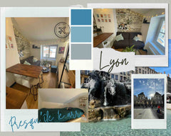 Studio avec mezzanine, le lit est en hauteur, et il faut monter une échelle, cui Lyon, France Studio cocooning presqu’île Entire rental unit vacation rental 50311235