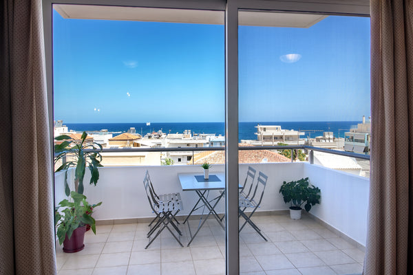 A cosy house with balcony and north view of the sea of Koum Kapi and south view  Chania, Greece House with view Entire rental unit vacation rental 13926839