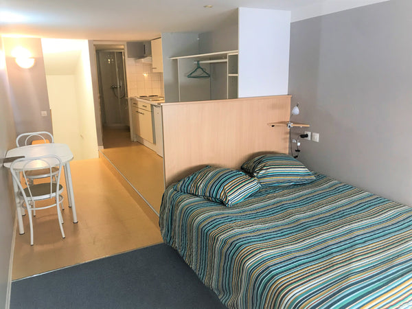 Studio entièrement équipé<br />A 2 pas de la gare Part Dieu et accès facile vers Lyon, France charmant studio proche Gare et centre ville Entire condo vacation rental 51874920