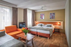 family room in hotel<br /><br /><b>The space</b><br />Hotel Aida is located in a Prague, Czechia Very nice Family room Room in boutique hotel vacation rental 28147379