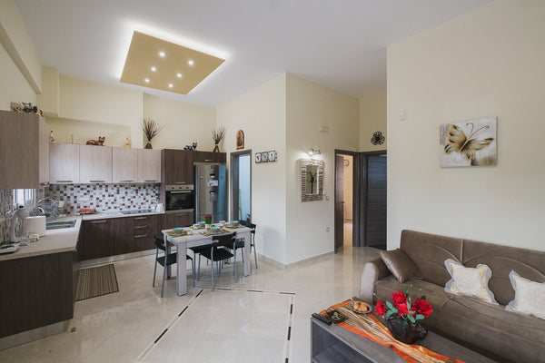 A spacious & newly renovated, 2 bedroom, fully equipped home. A great choice for Chania, Greece Spacious & New fully equipped Home with Parking Entire home vacation rental 33982940