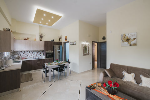 A spacious & newly renovated, 2 bedroom, fully equipped home. A great choice for Chania, Greece Spacious & New fully equipped Home with Parking Entire home vacation rental 33982940