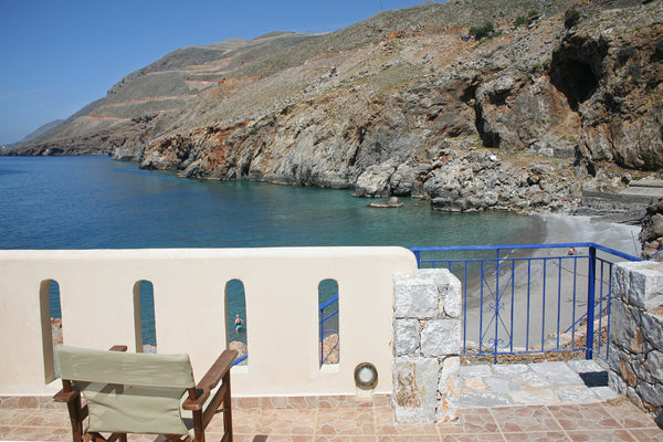 All of our 4 apartments are next to Vrissi beach where you can enjoy your swim a  On The Beach Apartment 1 Entire rental unit vacation rental 662690