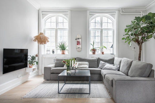 Start the day with a relaxed breakfast on the vine-covered balcony and keep an e Copenhagen, Denmark Sink into the Enormous Corner Sofa at a Haven by the Lakes Entire loft vacation rental 26298617