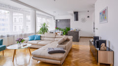 Are you looking for a modern spacious apartment that will bet he ideal starting  Prague, Czechia Sunny and designed 2 bdr. 120 m2 apt. Entire rental unit vacation rental 12334904