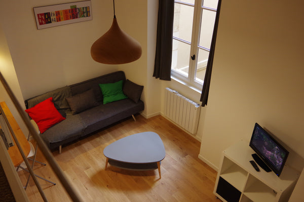 Nous vous proposons un Studio Mezzanine. Agréable séjour, partie cuisine, salle  Bordeaux, France Bordeaux St Michel. Très agréable Studio Mezzanine Entire condo vacation rental 554902712981831138