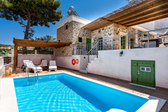 You have the opportunity to travel back in 1720 and experience the way of living Athens, Greece Aggel's House - stone house - private pool - courtyard - countryside views Entire home vacation rental 51325110
