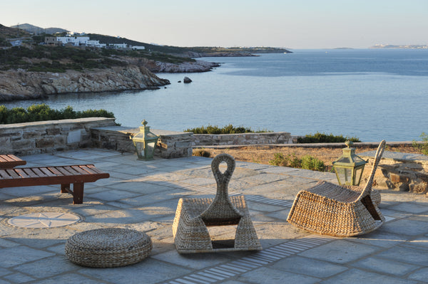 This beautiful summer house is almost surrounded by sea, the décor is simple, co Athens, Greece Summer Villa by the sea Cycladic home vacation rental 2495230