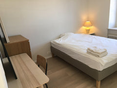 Cosy equiped bedroom with private shower and a huge terrace!<br />On the 2nd and Schaerbeek, Belgium Rooftop 2 - Bedroom w/ private shower and terrace Private room in rental unit vacation rental 46658940