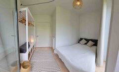 1 beautiful room located in Suseholmen with a balcony and a big back garden! Thi Copenhagen, Denmark Bright and cosy room in shared flat in Sluseholmen Private room in home vacation rental 48498393