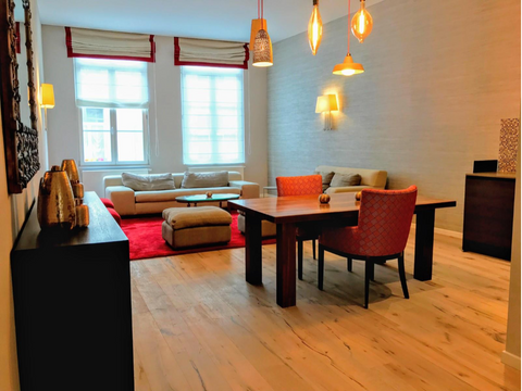 Both apartments are truly unique! Recently renovated by a renowned decorator, th Brussels, Belgium Brussels Grand Place Gorgeous Luxury apt w Balcony Entire vacation home vacation rental 583787387367708028