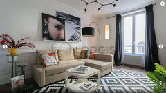 A beautiful modern and stylish apartment, fully renovated by an architect, which Paris, France Modern, stylish apartment in Oberkampf Entire rental unit vacation rental 15392759