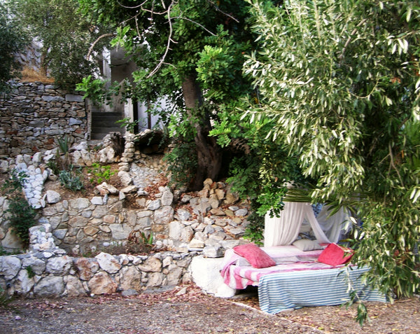 Dreaming under 1000 stars on the summer bed. Sleeping at open air, but in a nice Palaiokastro, Greece Summer Bed under the Stars Entire place vacation rental 19744731