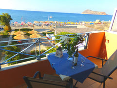 Located right on the sandy beach, Katerina Seaside Studios is 150 m from the squ Platanias, Greece Katerina Seaside Studios Room in aparthotel vacation rental 12051710