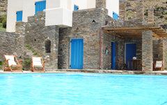 The unique isolated location of ANEMOS villa on the  south coast of the Greek  i Athens, Greece Anemos Villa ΕΣΛ EOT Cycladic home vacation rental 3955841