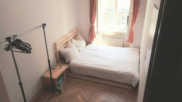 Hey!<br /><br />I have a small, nice room with a double bed (fits easily two peo Vienna, Austria Small, comfy room for two near Mariahilfer Strasse Private room in rental unit vacation rental 19964424