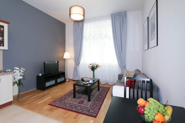 Fully furnished one bedroom apartment, situated on the 3rd floor in a well maint Mníšek pod Brdy, Czechia Na Kozacce 10, # 1 Entire rental unit vacation rental 35700512