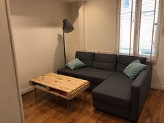 J'ai le plaisir de vous accueillir dans notre petit 3 pièces refait à neuf, alli Paris, France 3 pieces à Ménilmontant Entire rental unit vacation rental 6486636