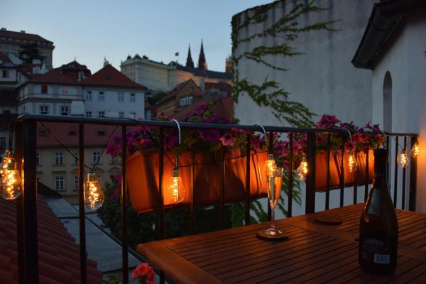 This lovely worm  and comfortable apartment in a 16th century building with a br Prague, Czechia Apartment Malá Strana Entire loft vacation rental 25942164