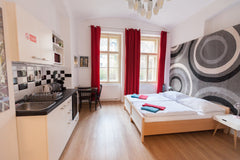 - 3 MINUTES BY WALK FROM THE WENCESLAS SQUARE<br />- TRANSFER FROM/TO THE AIRPOR Prague, Czechia [3] flexible twin beds / kitchenette / bathroom Entire rental unit vacation rental 22018512