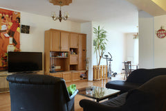 Sunny bedroom with own spacious terrace in a house, standing in a very quiet and Prague, Czechia Sunny room with own terrace near Prague centre Private room in townhouse vacation rental 23955623